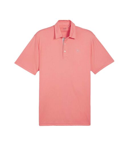 Polo de golf corail homme puma pure solid - l