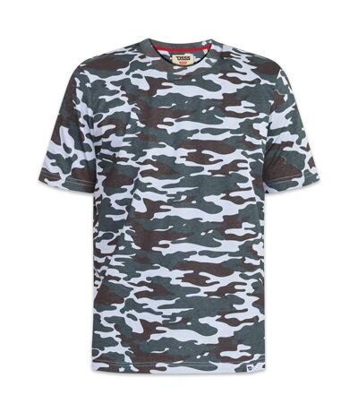 T-shirt d555 gaston homme gris Duke