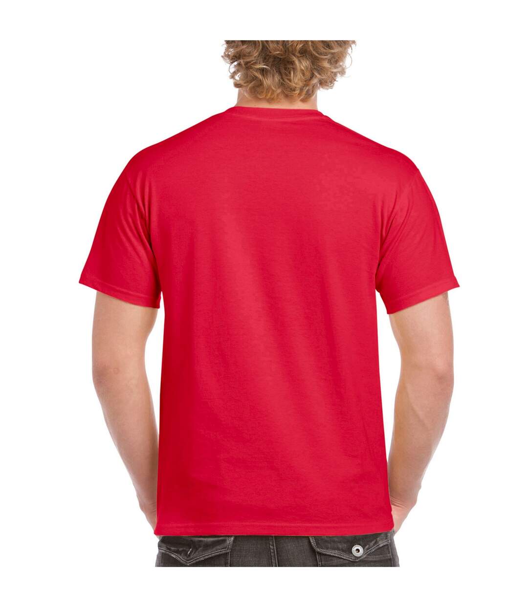 T-shirt adulte rouge écarlate Gildan Hammer