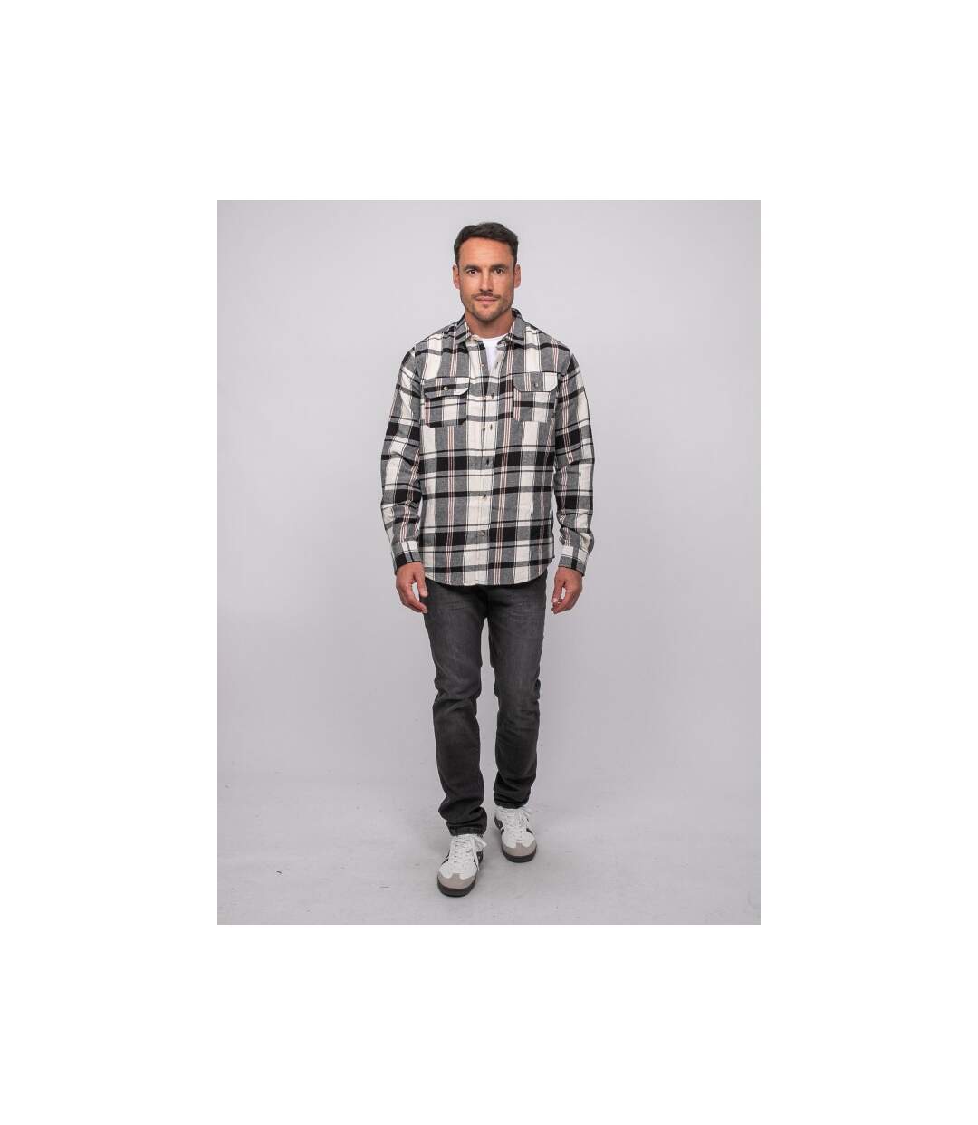Chemise manches longues carreaux TOXFEAT-4