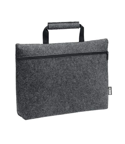 Tapla rpet felt laptop bag 28cm x 38cm x 6.5cm stone grey MidOcean