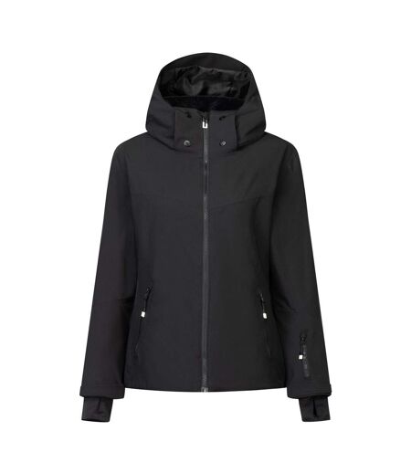 Blouson De Ski À Capuche Et Ourlets Ajustables Flurry Femme Noir Dare 2B