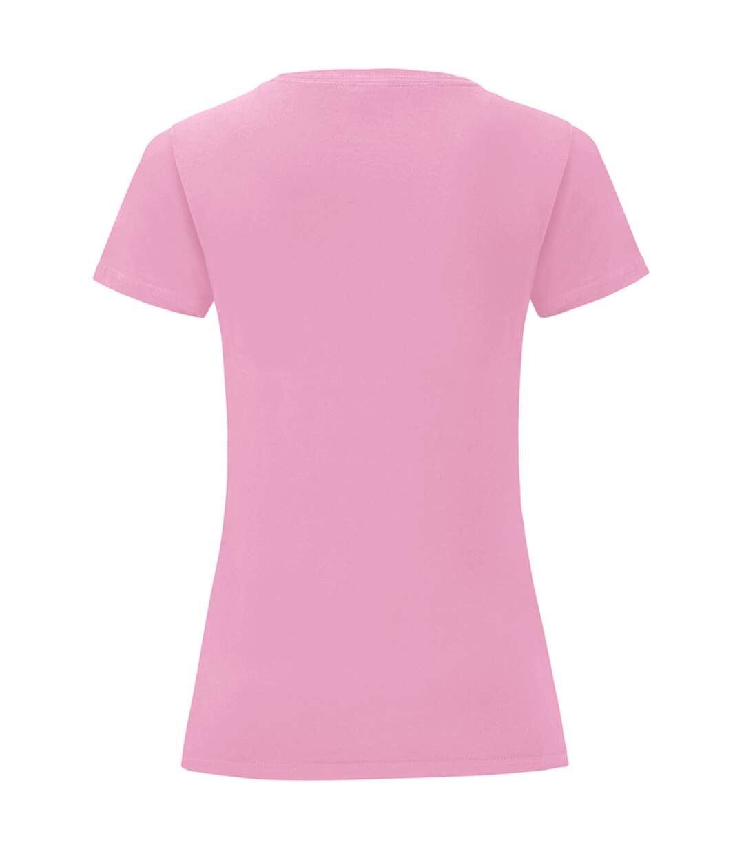 T-shirt manches courtes iconic femme rose pâle Fruit of the Loom