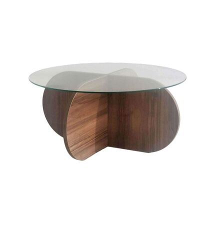 Table basse en verre Bubble