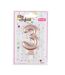 Bougie d'Anniversaire Chiffre 3 7cm Rose Gold-2