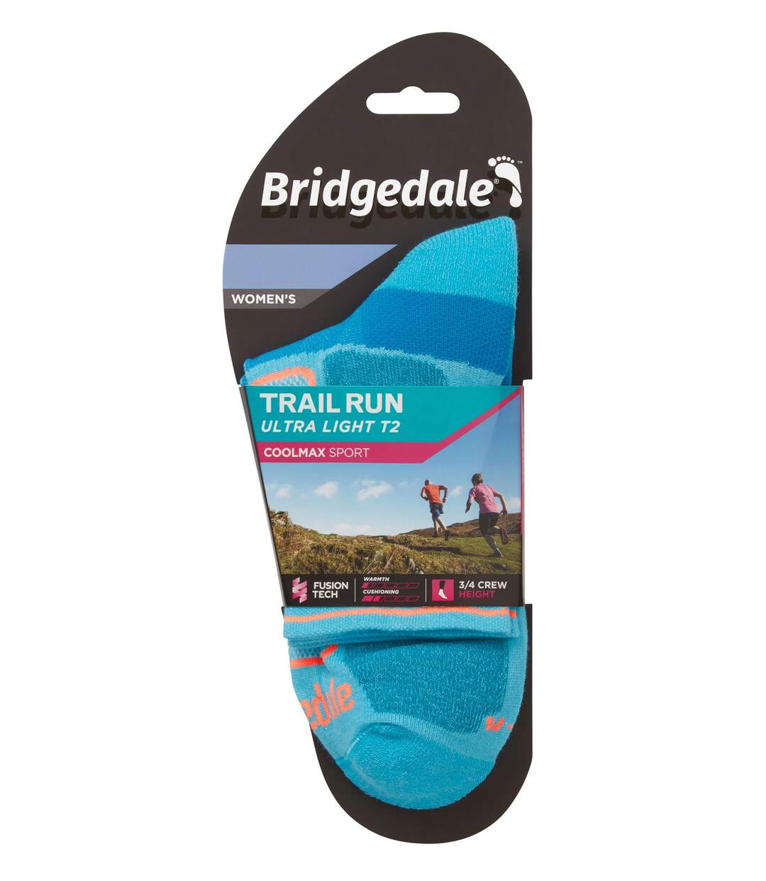 Bridgedale - Womens Running Ultralight Sport Socks-2