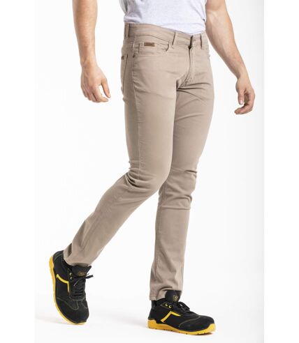 Jeans de travail coupe droite ajustée gabardine stretch WORK10 'Rica Lewis'