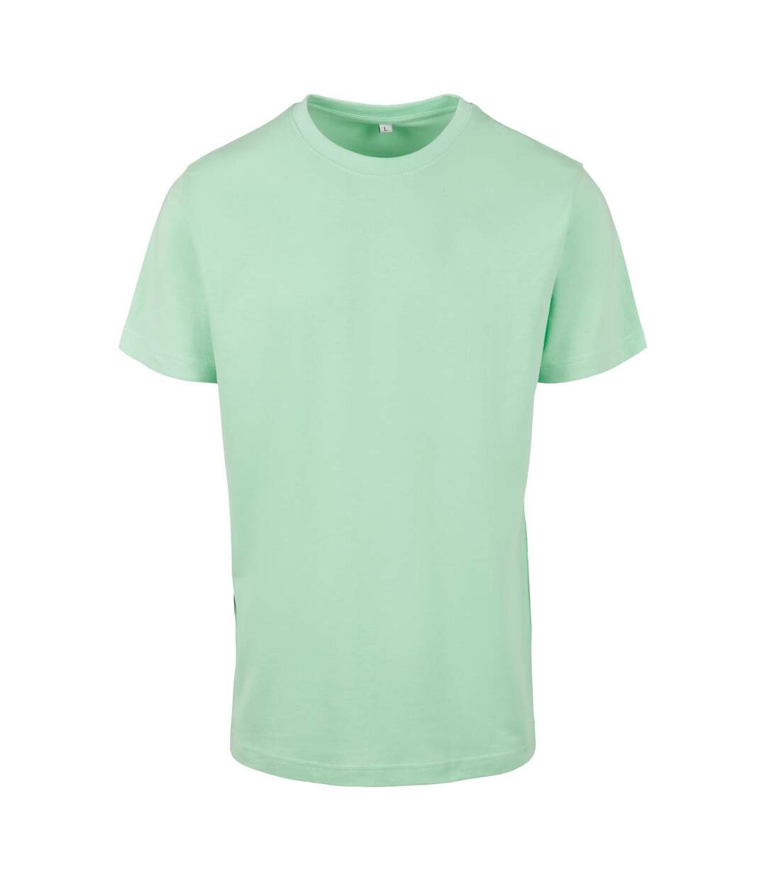 T-shirt Adulte Vert Pâle Build Your Brand-1