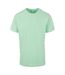T-shirt Adulte Vert Pâle Build Your Brand-1