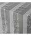 Nappe en Coton Tissée Eldora 140x240cm Gris-2