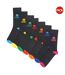 Pack Of 7  Mens Mood Of The Week Socks  Multicoloured Public Dealz-1
