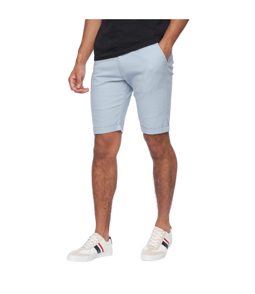 Short sinwood homme bleu glacier Crosshatch-1