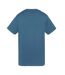 T-Shirt bleu homme schott brode - l-2