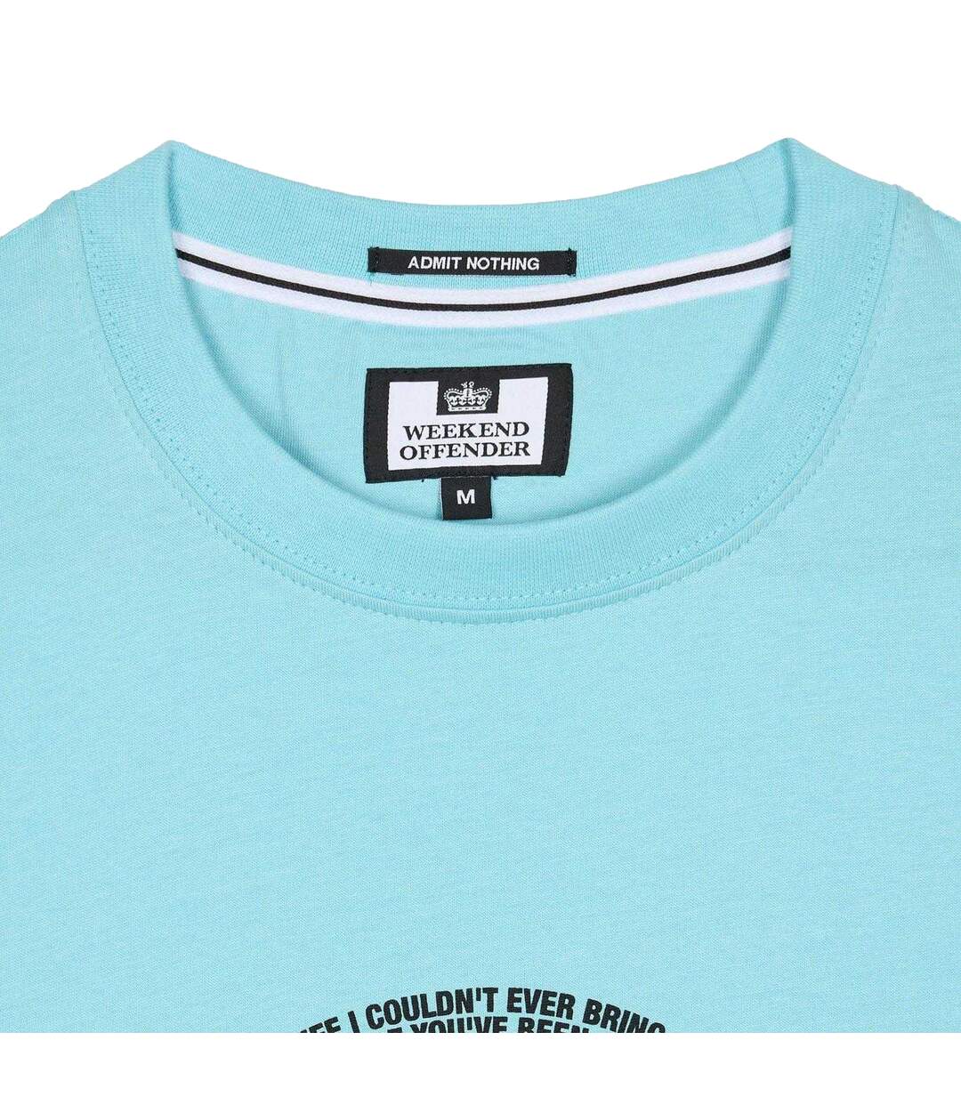 T-shirt Resurrection Homme Blanc Weekend Offender-4