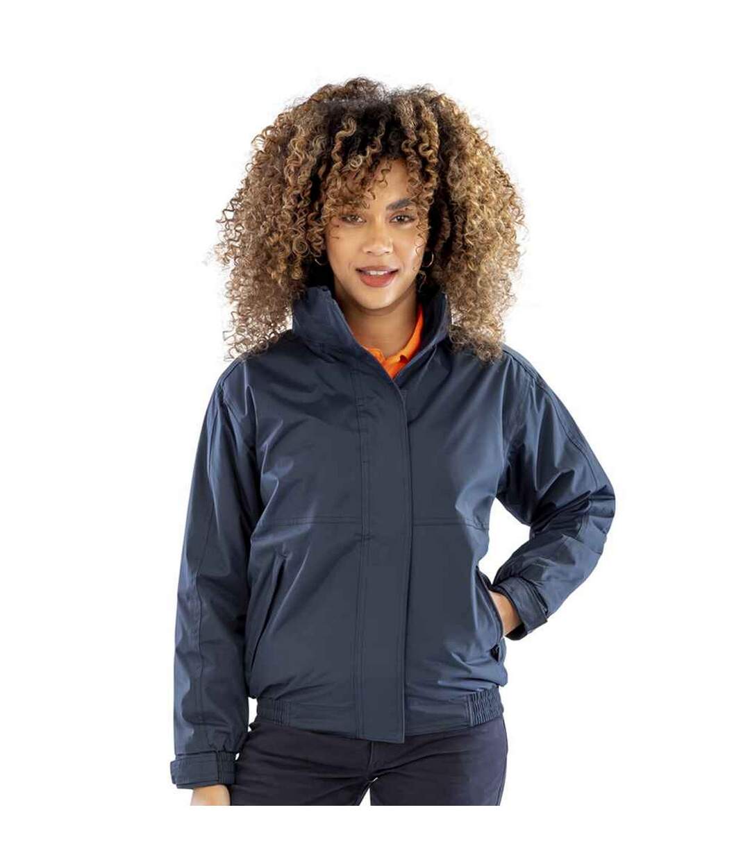 Veste channel femme bleu marine Result Core