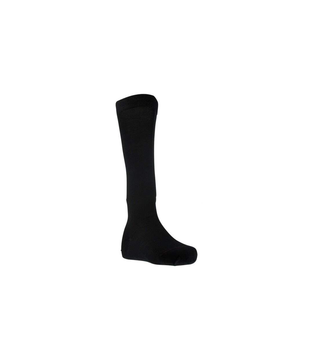 LABONAL Mi-bas Femme Laine JERSEY Noir-2