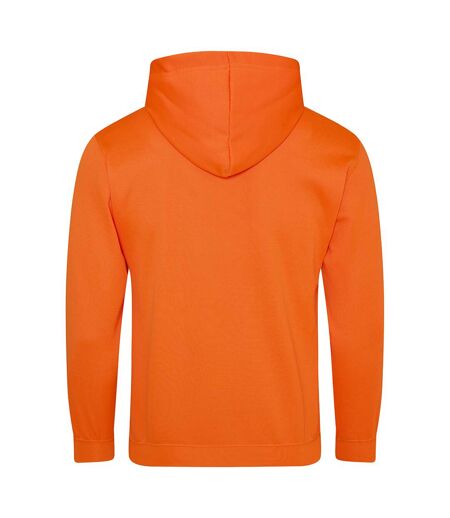 Awdis Unisex Electric Hooded Sweatshirt / Hoodie (Electric Orange) - UTRW166