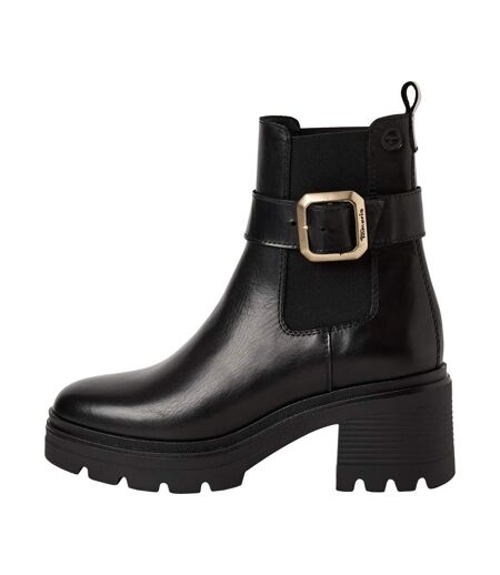 Bottine à Talon Chelsea Cuir Tamaris
