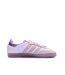 Samba baskets violet femme adidas-2