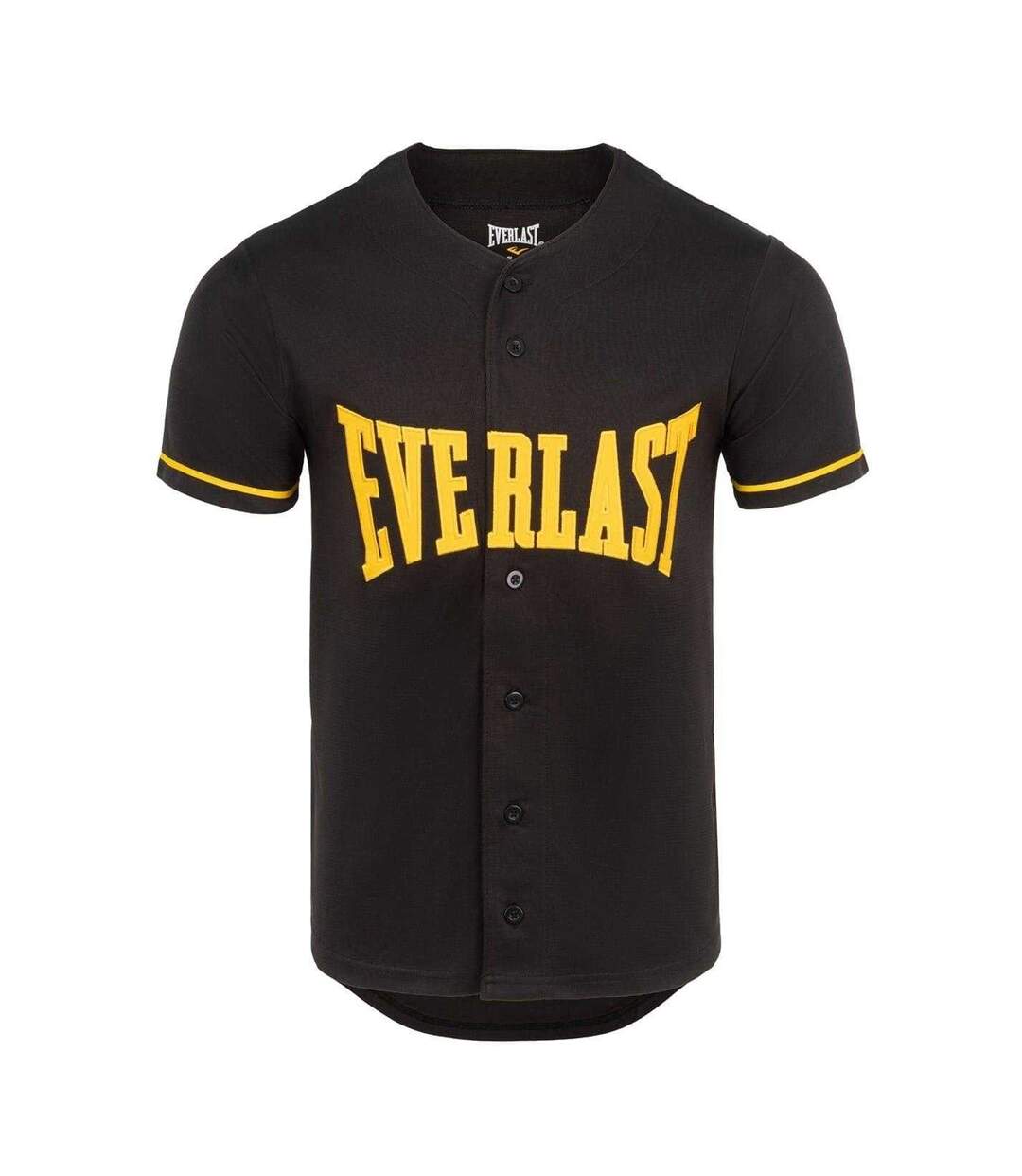 Maillot Manches Courtes Motif/style Balle De Baseball Homme Noir Everlast-1