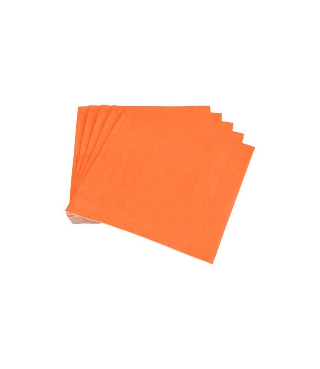 Lot de 20 Serviettes en Papier Vitamine 33x33cm Terracotta-1