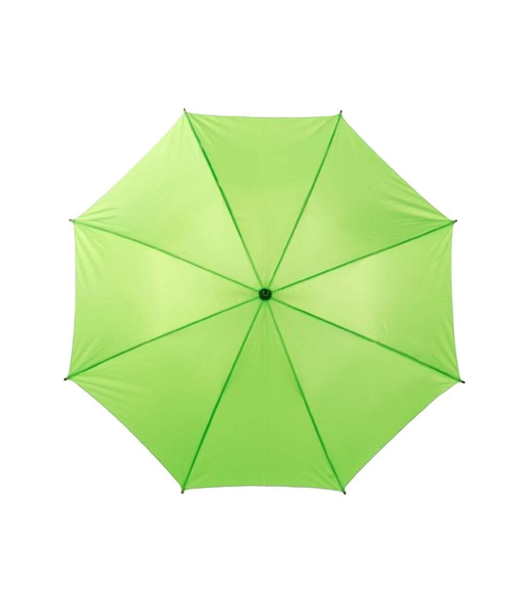 Parapluie Droit Motif/style Poignée En Bois Cork 89 Cm X 103 Cm Vert Citron L-Merch-1