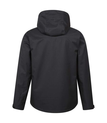 Mens shale waterproof jacket black Mountain Warehouse