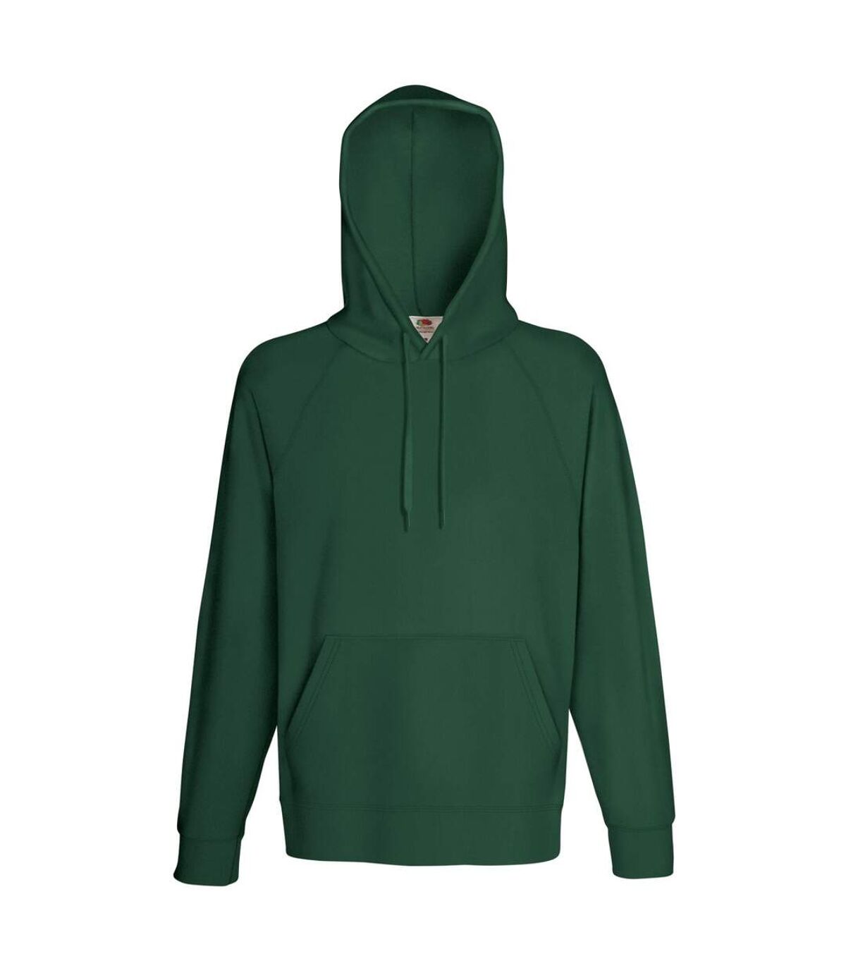 Fruit Of The Loom Mens Lightweight Hooded Sweatshirt / Hoodie (240 GSM) (Bottle Green) - UTBC2654