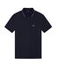 Mens Regular Short-sleeved Polo Shirt Deep Navy Armani Exchange-2