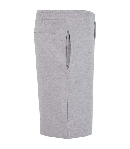 Unisex Adult Ultra Heavy Sweat Shorts Heather Grey Build Your Brand