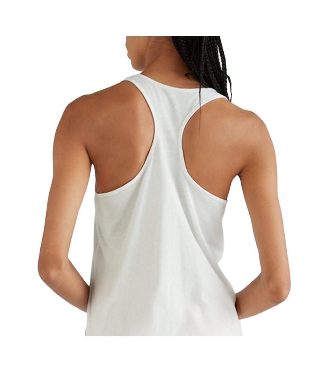 Débardeur blanc femme o'neill essentials racer-2