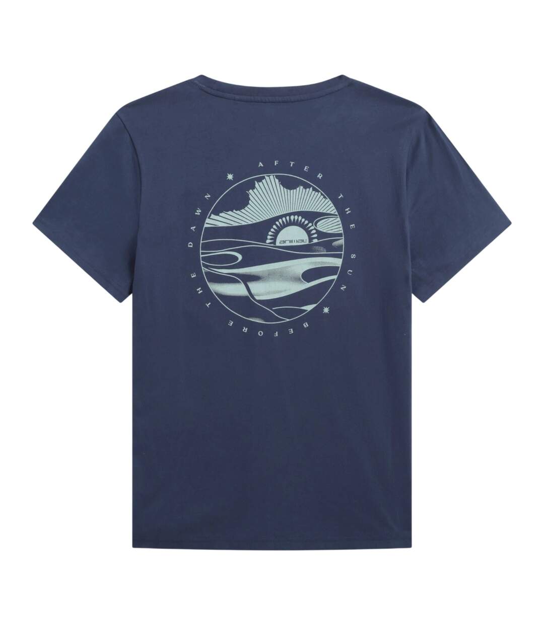 T-shirt Graphique Carina Femme Bleu Foncé Animal-3