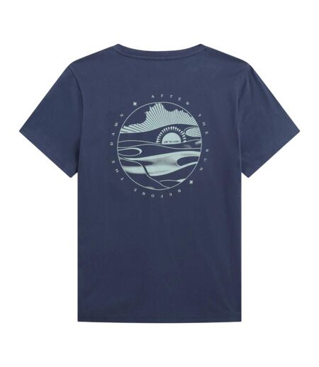 T-shirt Graphique Carina Femme Bleu Foncé Animal