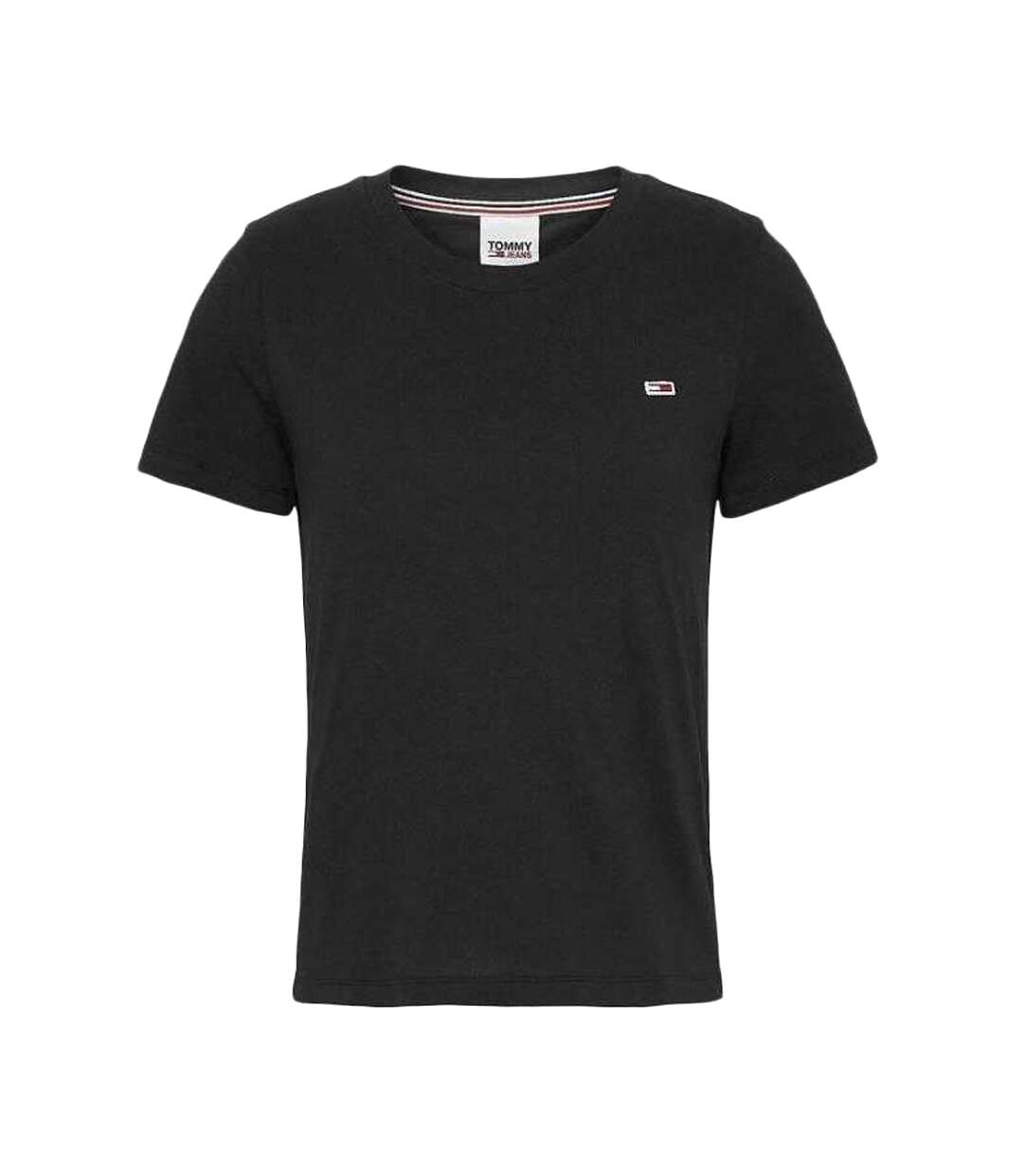 T-shirt Motif/style Logo Femme Noir Tommy Hilfiger-1