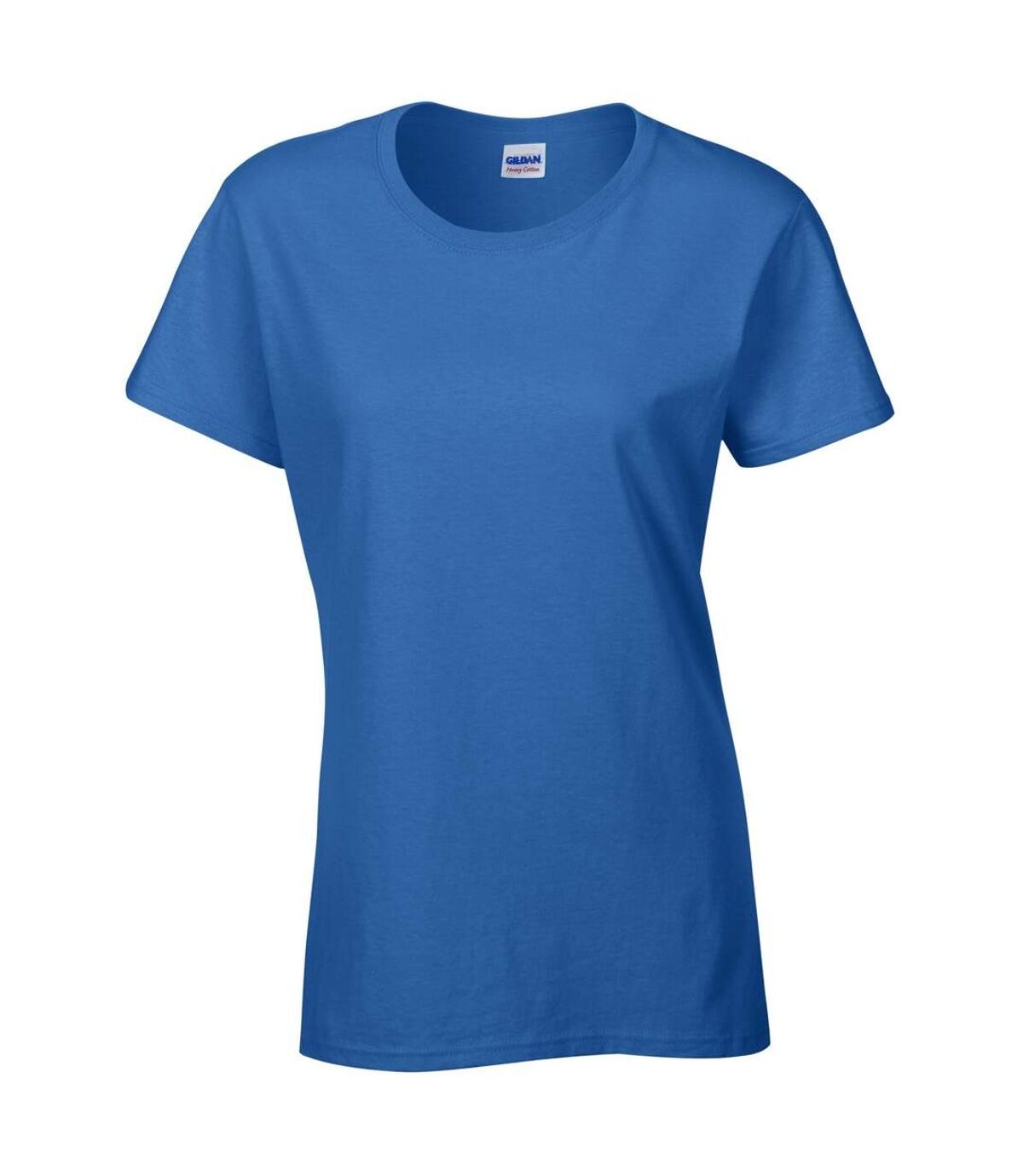 Gildan Ladies/Womens Heavy Cotton Missy Fit Short Sleeve T-Shirt (Royal)