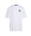 T-shirt blanc homme fila flat print - l-1