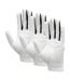Pack Of 3  Dura Feel X Golf Gloves  White Black Nike-2