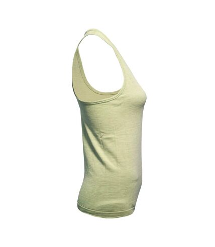 Débardeur multi sport femme vert de gris TriDri