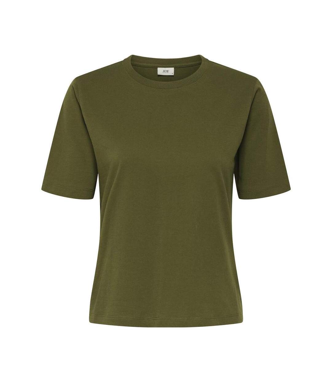 T-shirt vert olive femme jdy rex-1