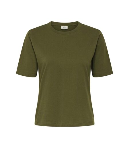 T-shirt vert olive femme jdy rex