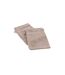 Lot de 2 Gants de Toilette Tendresse 15x21cm Taupe