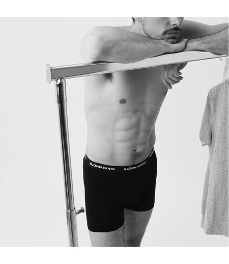 5 Pack Mens Designer Band Cotton Boxer Shorts