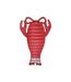Paris Prix - Matelas Gonflable homard Mer 195cm Rouge