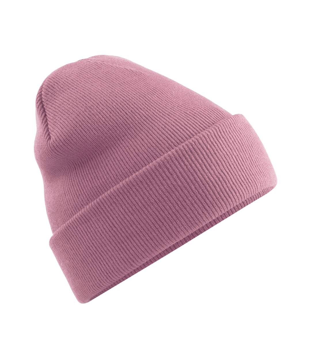 Bonnet Tricoté Unisexe Vieux Violet Beechfield-1