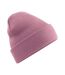 Bonnet Tricoté Unisexe Vieux Violet Beechfield-1