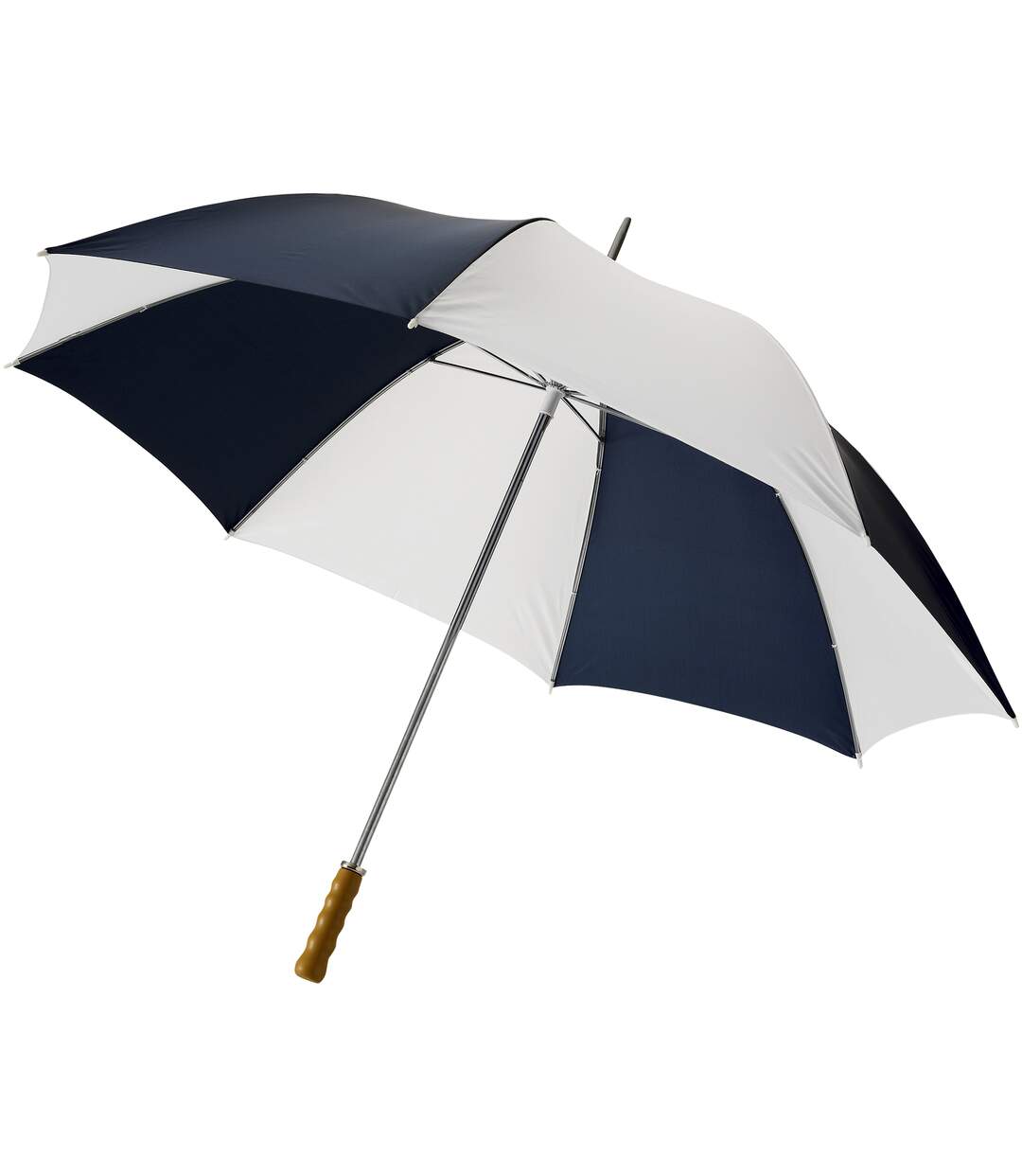 77cm parapluie de golf 100 x 125 cm bleu marine/blanc Bullet-1