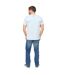 Mens Arkley Embroidered Logo Soft T-shirt Blue Bewley & Ritch-3