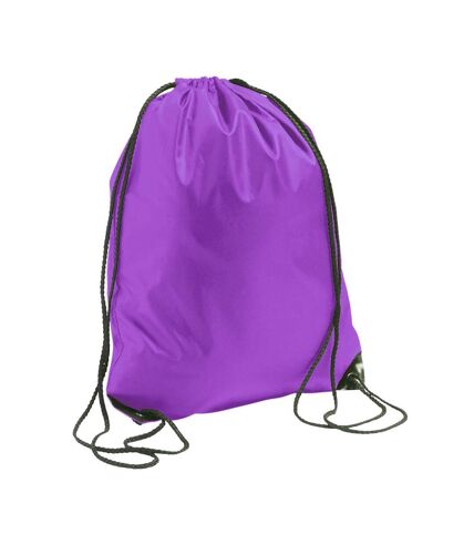SOLS Urban Gymsac Drawstring Bag (Purple) (ONE) - UTPC375