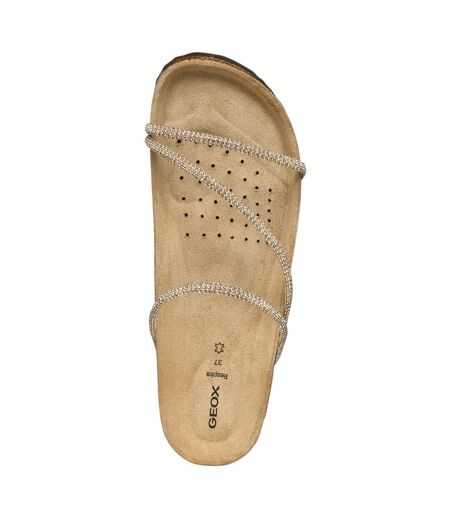 Sandales D Brionia R Femme Taupe Clair Geox