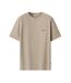 T-Shirt beige homme pepe jeans contrast connor-1